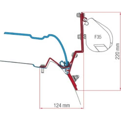 Fiamma Kit F45/F35 - V-Klasse Marco Polo Ab 2014
