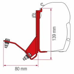 Fiamma Kit Fiat Ducato Hymercar, Pössl H2 Mit Aufstelldach Für F45, F45 L, Zip