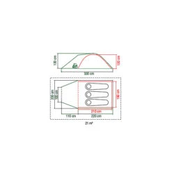 Coleman Kuppelzelt Kobuk Valley 3 Plus - 200 X 330 X 130 Cm 7 Coleman Kuppelzelt Kobuk Valley 3 Plus - 200 X 330 X 130 Cm -Campingzelt Im Freien Geschäft 072354 2