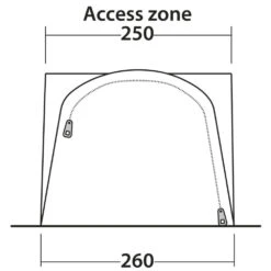 Outwell Busvorzelt Newburg 160 -Campingzelt Im Freien Geschäft 075592 7