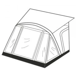 Westfield Teilzelt Dorado XL -Campingzelt Im Freien Geschäft 075624 2