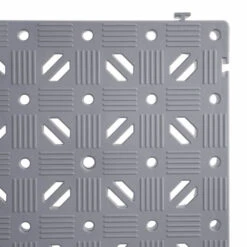 Clippy Kunststoff-Bodenrost Basaltgrau, 50 X 50 Cm -Campingzelt Im Freien Geschäft 610001 2