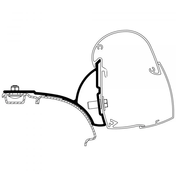 Thule Adapter VW T5/T6, Omnistor 5102 3 Thule Adapter VW T5/T6, Omnistor 5102