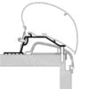 Thule Dachadapter Für Wohnwagen Hobby Premium Ab 2012, Omnistor Serie 6 Und 9 -Campingzelt Im Freien Geschäft 90636 0
