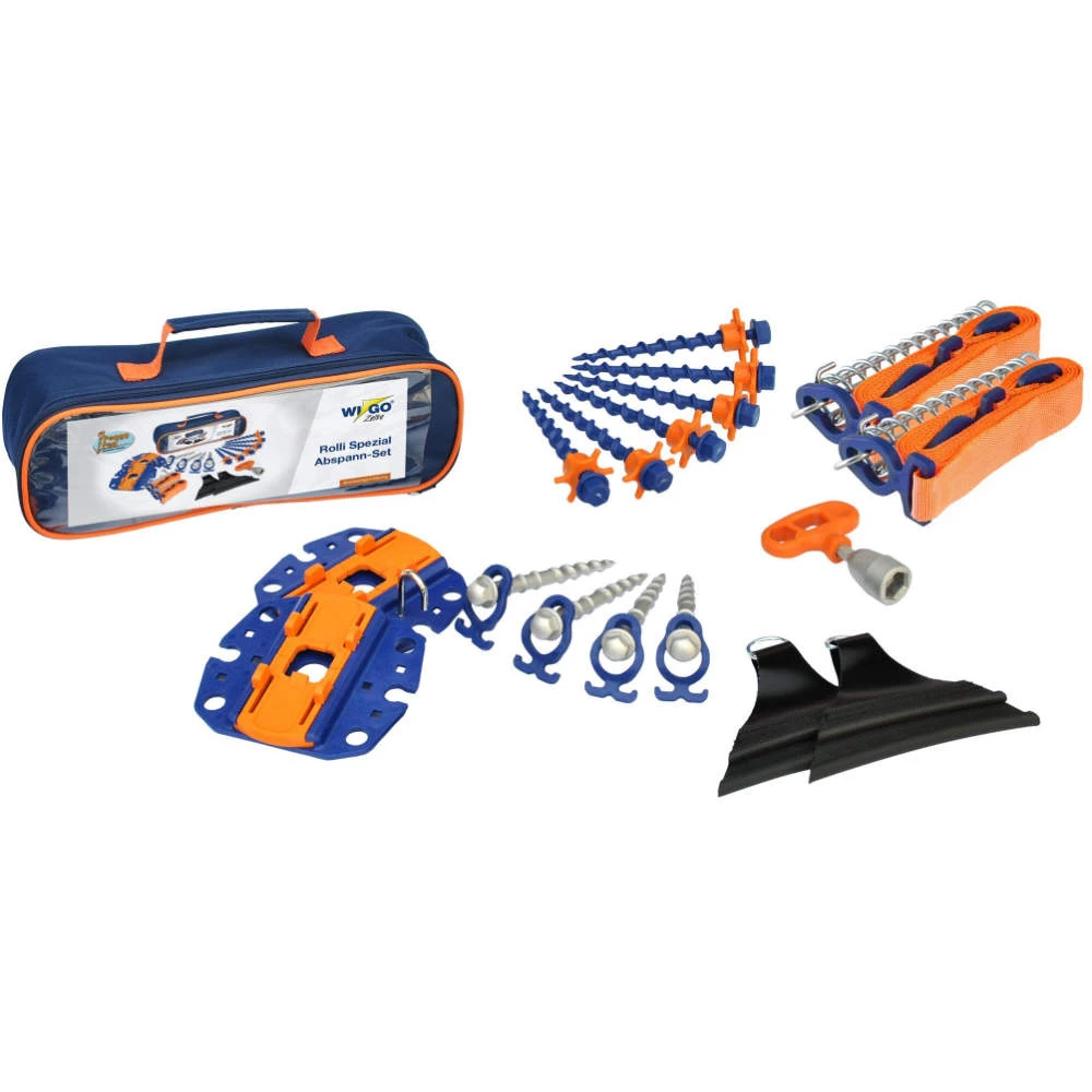 Peggy Peg Spezial-Abspann-Set Wigo-Rolli Für 2 Aufstellstangen 3 Peggy Peg Spezial-Abspann-Set Wigo-Rolli Für 2 Aufstellstangen