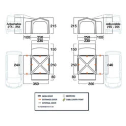 Vango Buszelt Modular Versos Air Mid -Campingzelt Im Freien Geschäft 9971126 3