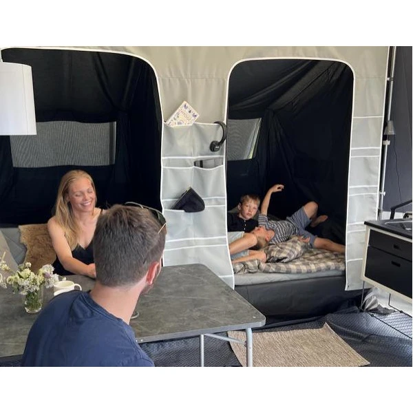 Camp-let Schlafkabine Dunkelgrau Für Deckel (links) 3 Camp-let Schlafkabine Dunkelgrau Für Deckel (links)