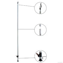 Isabella Zinox Stützstange (Nr. 999100zSX)