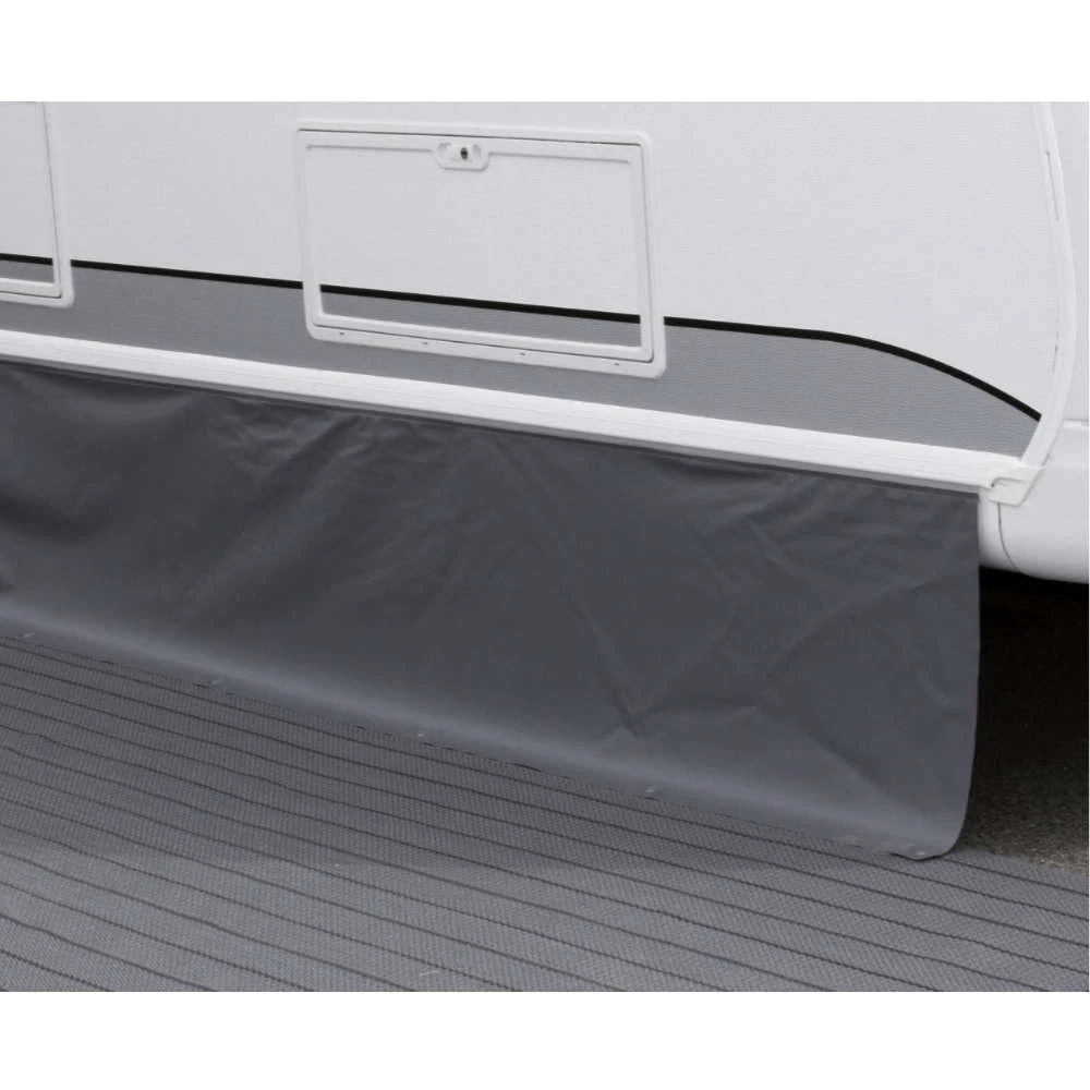 Hindermann Bodenschürze Standard Dunkelgrau, Höhe 50 Cm 3 Hindermann Bodenschürze Standard Dunkelgrau, Höhe 50 Cm