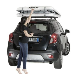 Airpass Dachzelt Variant Weiß/grau -Campingzelt Im Freien Geschäft M 9953893 2