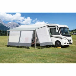 DWT Markisen-Vorderwand Happy Sun Weiß -Campingzelt Im Freien Geschäft M D105031 2