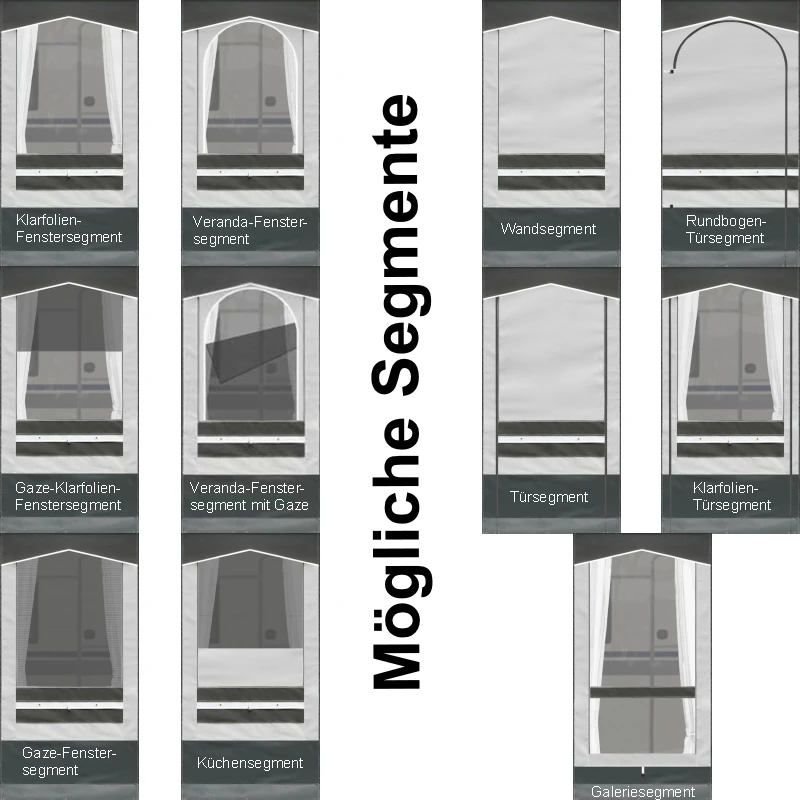 Güsto Teilzelt CaraVilla Star 8 Güsto Teilzelt CaraVilla Star – Bild 6