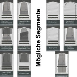 Güsto Teilzelt CaraVilla Part-Top 19 Güsto Teilzelt CaraVilla Part-Top -Campingzelt Im Freien Geschäft M G133300 7